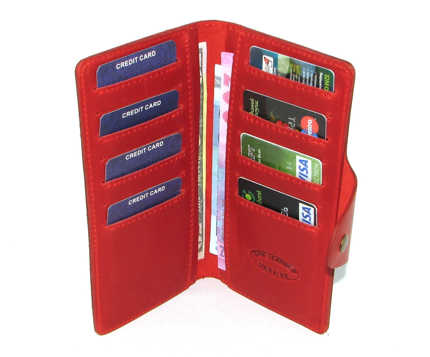 Кошелек-купюрник DNK Purse-H красный Кошелек-купюрник DNK Purse-H красный